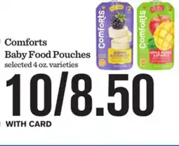 Mariano's Comforts Baby Food Pouches offer