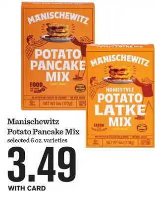 Mariano's Manischewitz Potato Pancake Mix offer
