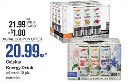 Mariano's Celsius Energy Drink offer