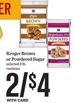 Mariano's Kroger Brown or Powdered Sugar offer