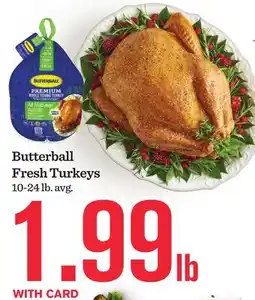 Mariano's Butterball Fresh Turkeys offer