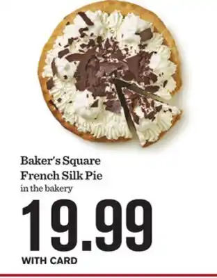 Mariano's Baker's Square French Silk Pie offer