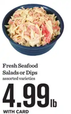 Mariano's Fresh Seafood Salads or Dips offer