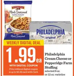 Mariano's Philadelphia Cream Cheese or Pepperidge Farm Stuffing offer