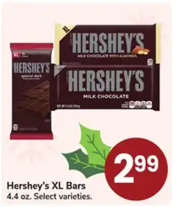Jewel-Osco Hershey's XL Bars offer