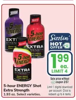 Jewel-Osco 5-hour ENERGY Shot Extra Strength offer