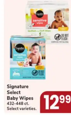 Jewel-Osco Signature Select Baby Wipes offer