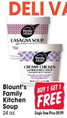Jewel-Osco Blount's Family Kitchen Soup offer