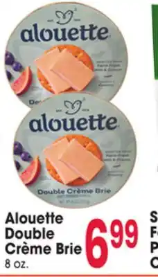 Jewel-Osco Alouette Double Crème Brie offer
