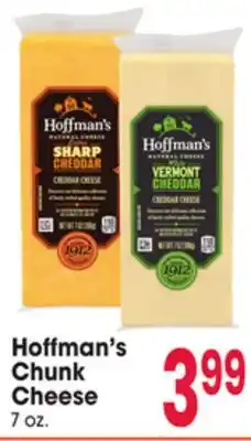 Jewel-Osco Hoffman's Chunk Cheese offer