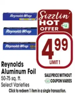 Jewel-Osco Reynolds Aluminum Foil offer