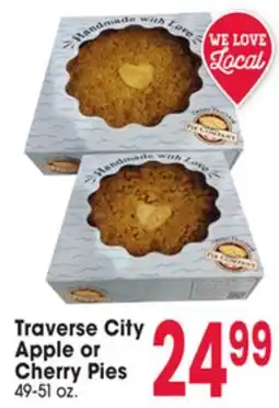 Jewel-Osco Traverse City Apple or Cherry Pies offer