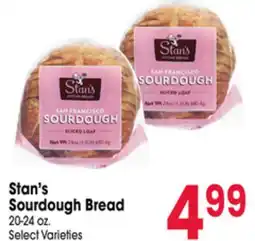 Jewel-Osco Stan's Sourdough Bread offer