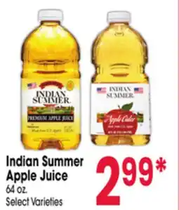 Jewel-Osco Indian Summer Apple Juice offer