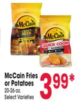 Jewel-Osco McCain Fries or Potatoes offer