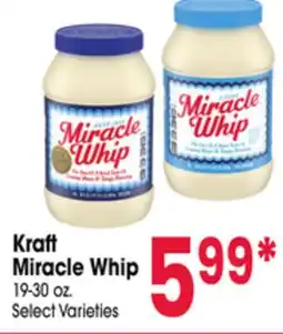 Jewel-Osco Kraft Miracle Whip offer