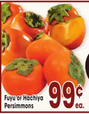 Jewel-Osco Fuyu or Hachiya Persimmons offer