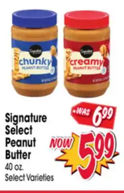 Jewel-Osco Signature Select Peanut Butter offer