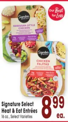 Jewel-Osco Signature Select Heat & Eat Entrées offer