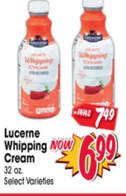 Jewel-Osco Lucerne Whipping Cream offer