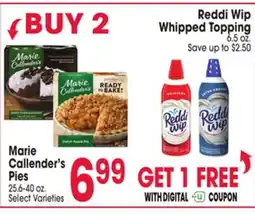 Jewel-Osco Marie Callender's Pies offer