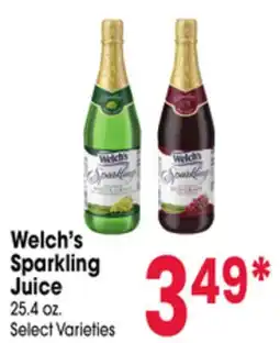 Jewel-Osco Welch's Sparkling Juice offer