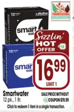 Jewel-Osco Smartwater offer
