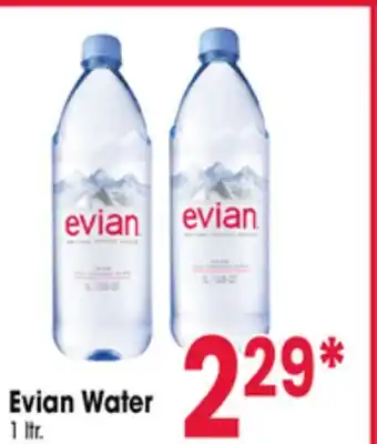 Jewel-Osco Evian Water offer