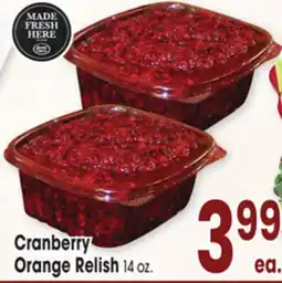 Jewel-Osco Cranberry Orange Relish offer