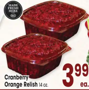 Jewel-Osco Cranberry Orange Relish offer
