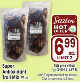 Jewel-Osco Super Antioxidant Trail Mix offer