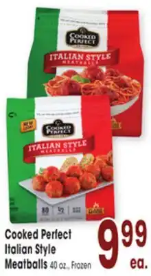 Jewel-Osco Cooked Perfect Italian Style Meatballs offer