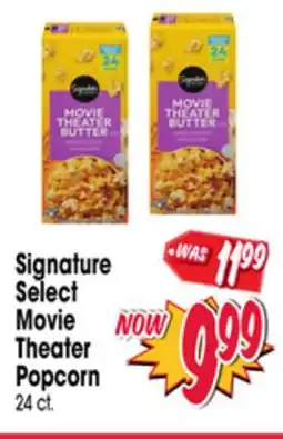 Jewel-Osco Signature Select Movie Theater Popcorn offer