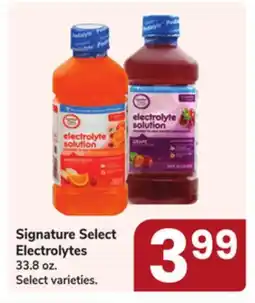 Jewel-Osco Signature Select Electrolytes offer