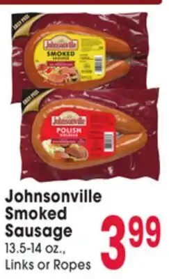 Jewel-Osco Johnsonville Smoked Sausage offer