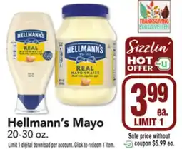 Jewel-Osco Hellmann's Mayo offer