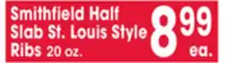 Jewel-Osco Smithfield Half Slab St. Louis Style Ribs offer