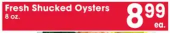 Jewel-Osco Fresh Shucked Oysters offer