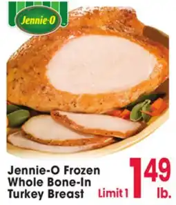 Jewel-Osco Jennie-O Frozen Whole Bone-In Turkey Breast offer