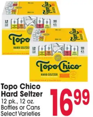 Jewel-Osco Topo Chico Hard Seltzer offer