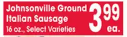 Jewel-Osco Johnsonville Ground Italian Sausage offer