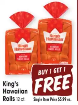 Jewel-Osco King's Hawaiian Rolls offer