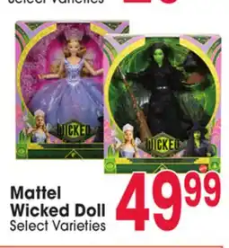 Jewel-Osco Mattel Wicked Doll offer