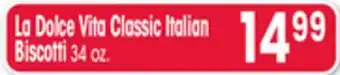 Jewel-Osco La Dolce Vita Classic Italian Biscotti offer