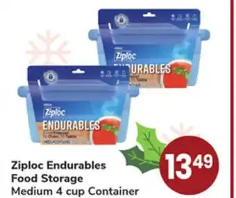 Jewel-Osco Ziploc Endurables Food Storage offer