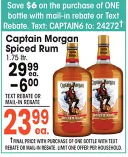 Jewel-Osco Captain Morgan Spiced Rum offer