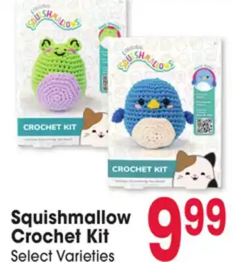 Jewel-Osco Squishmallow Crochet Kit offer