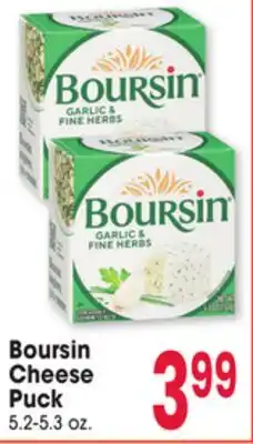 Jewel-Osco Boursin Cheese Puck offer