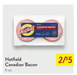 Fresh Thyme Hatfield Canadian Bacon offer