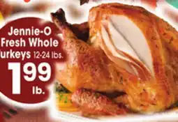 Jewel-Osco Jennie-O Fresh Whole Turkeys offer